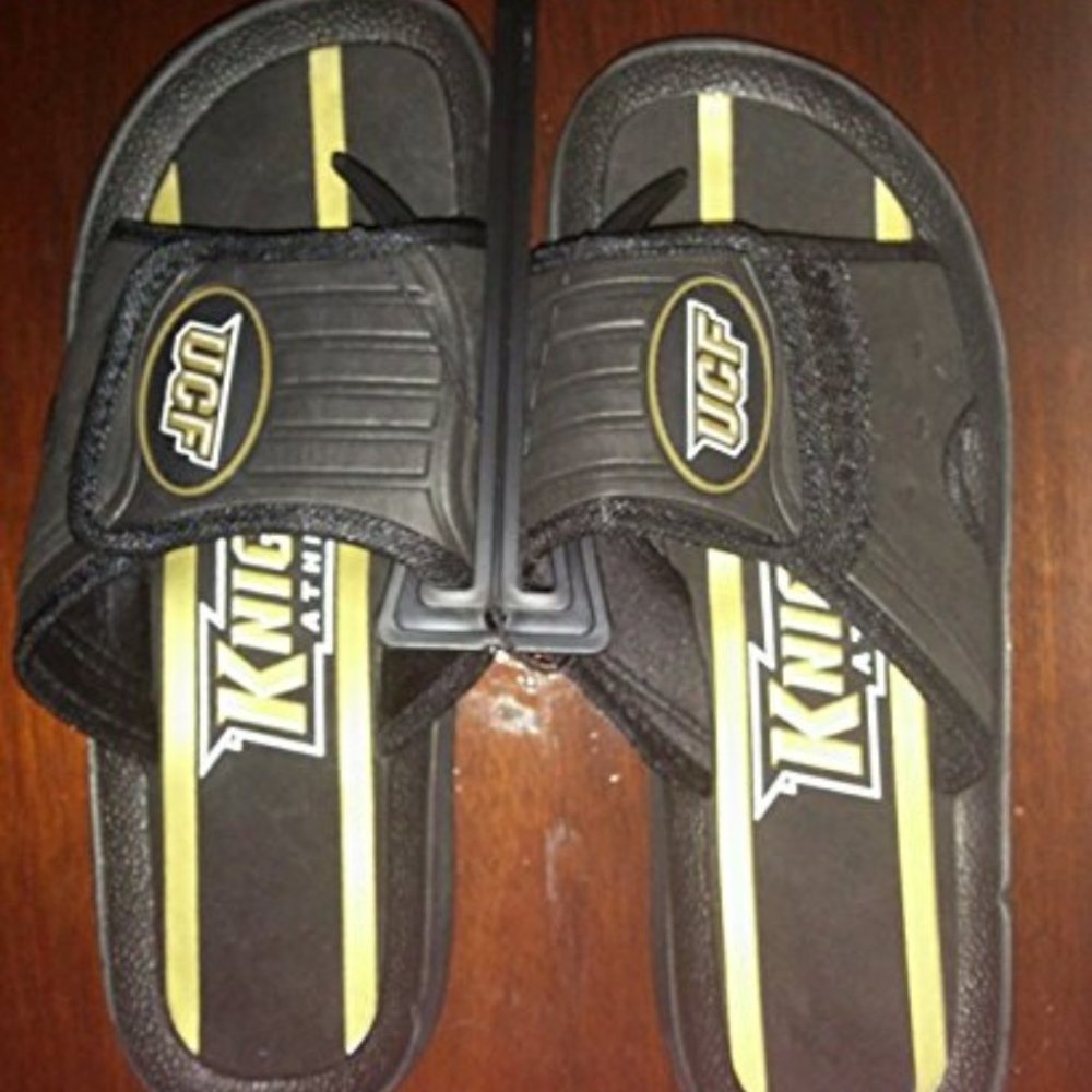 UCF CENTRAL FLORIDA MEN SHOWER SLIDE FLIP FLOPS